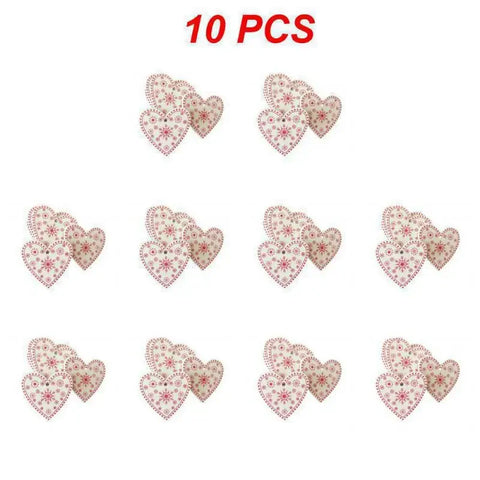 10/20/30Pcs Wooden Chirstmas Tree Hanging Decoration Christmas Ornaments Snow Elk Pendants Home Party New Year Gift Decor