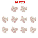 10/20/30Pcs Wooden Chirstmas Tree Hanging Decoration Christmas Ornaments Snow Elk Pendants Home Party New Year Gift Decor