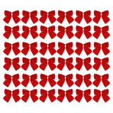 12/24/36pcs Christmas Bow Christmas Decoration For Home Gold Red Bowknot Xmas Tree Ornaments New Year 2025 Navidad Supplies