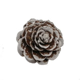 LUSQI 20PC Natural Snowflake Pinecones Christmas Tree Decorations Scene Arrangement Atmosphere Decorations Props