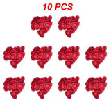 10/20/30Pcs Wooden Chirstmas Tree Hanging Decoration Christmas Ornaments Snow Elk Pendants Home Party New Year Gift Decor